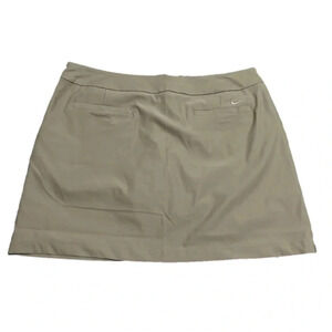 Nike Golf Dry-Fit Athletic Skirt / Shorts Khaki Tan Size 14